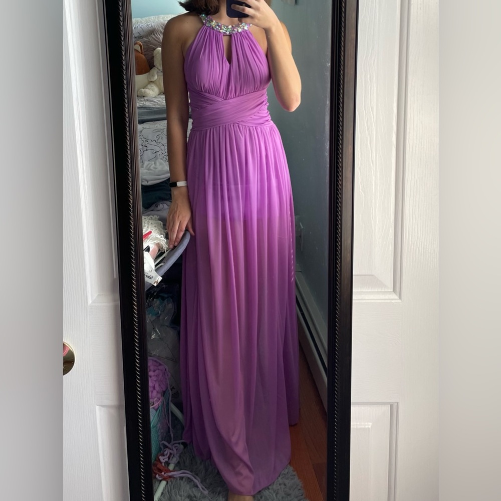 Macy’s Prom Dress Size 5/6 - Picture 1 of 3